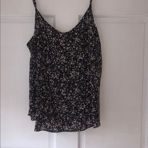 Aritzia Floral Tank Top